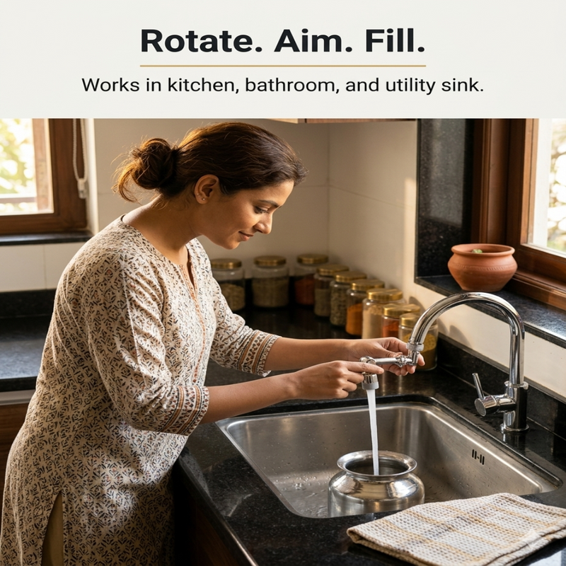 AquaTwist™ – 360° Tap Extender