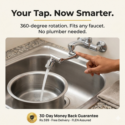 AquaTwist™ – 360° Tap Extender
