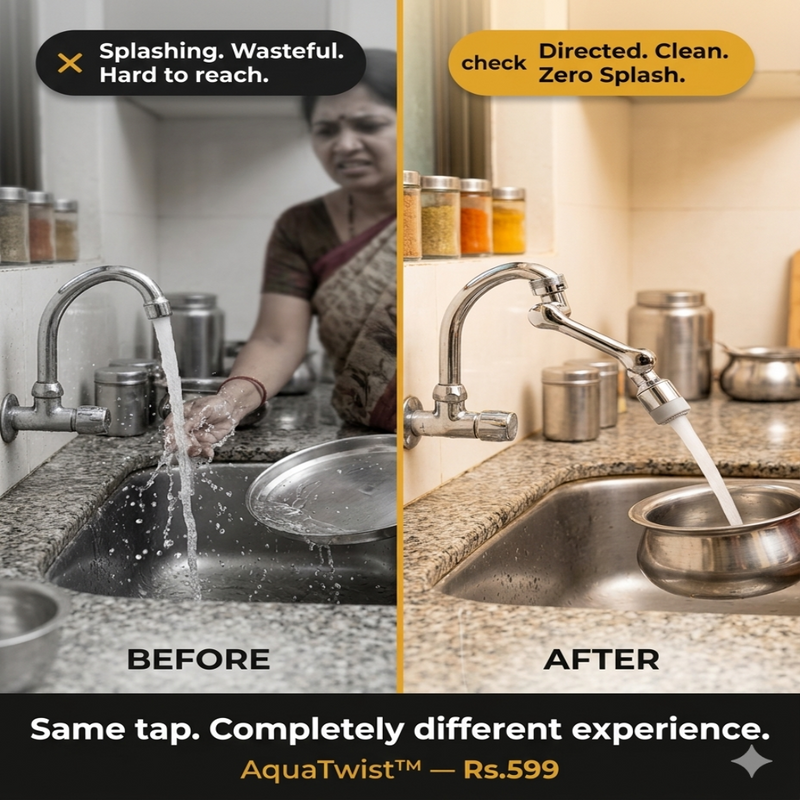 AquaTwist™ – 360° Tap Extender