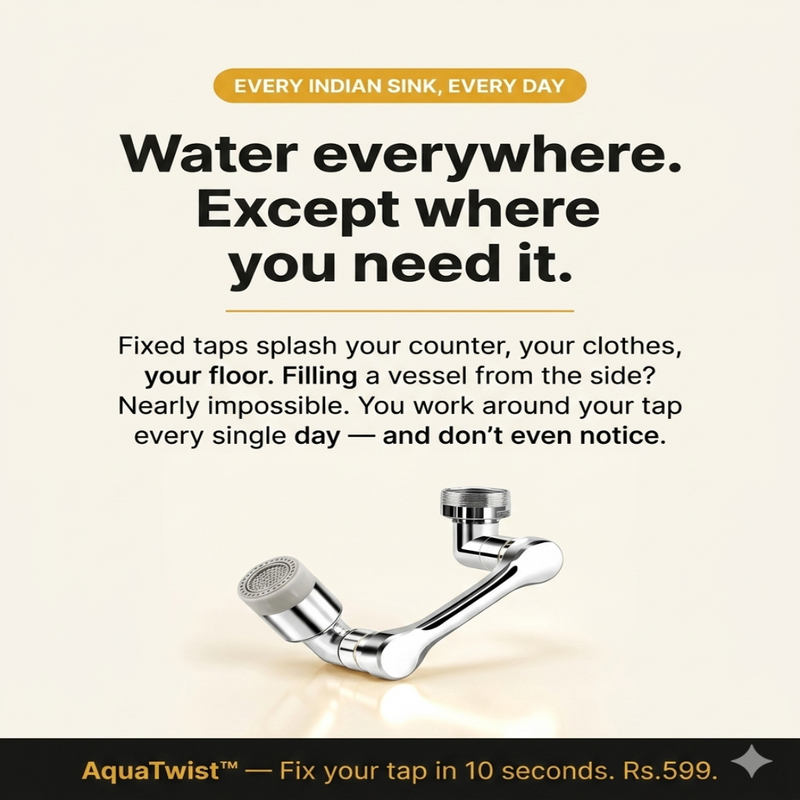 AquaTwist™ – 360° Tap Extender