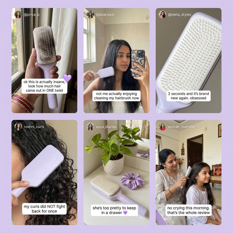 KokoBrush™ - Self-Cleaning Brush