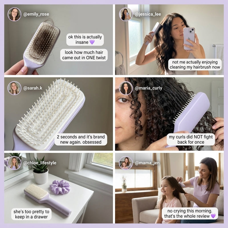 KokoBrush™ - Self-Cleaning Brush