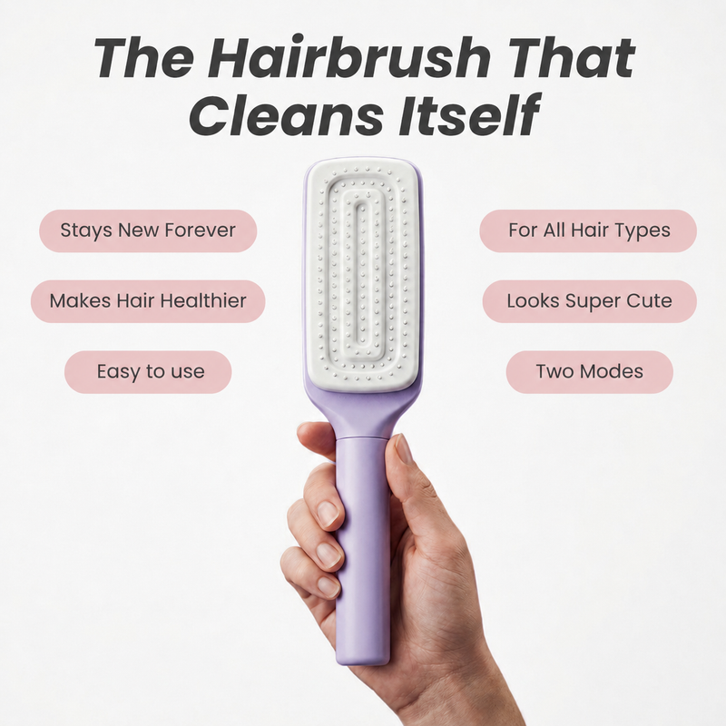 KokoBrush™ - Self-Cleaning Brush
