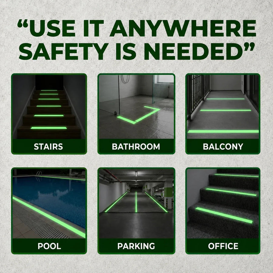 Wherever a slip could happen.