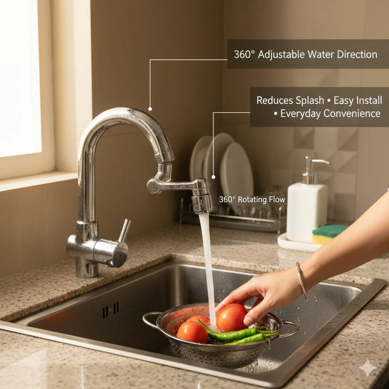 AquaTwist™ – 360° Tap Extender